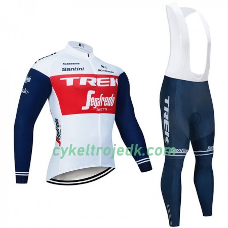 Cykeltøj Langærmet + Bib Cykelbukser 2020 Trek-Segafredo N001